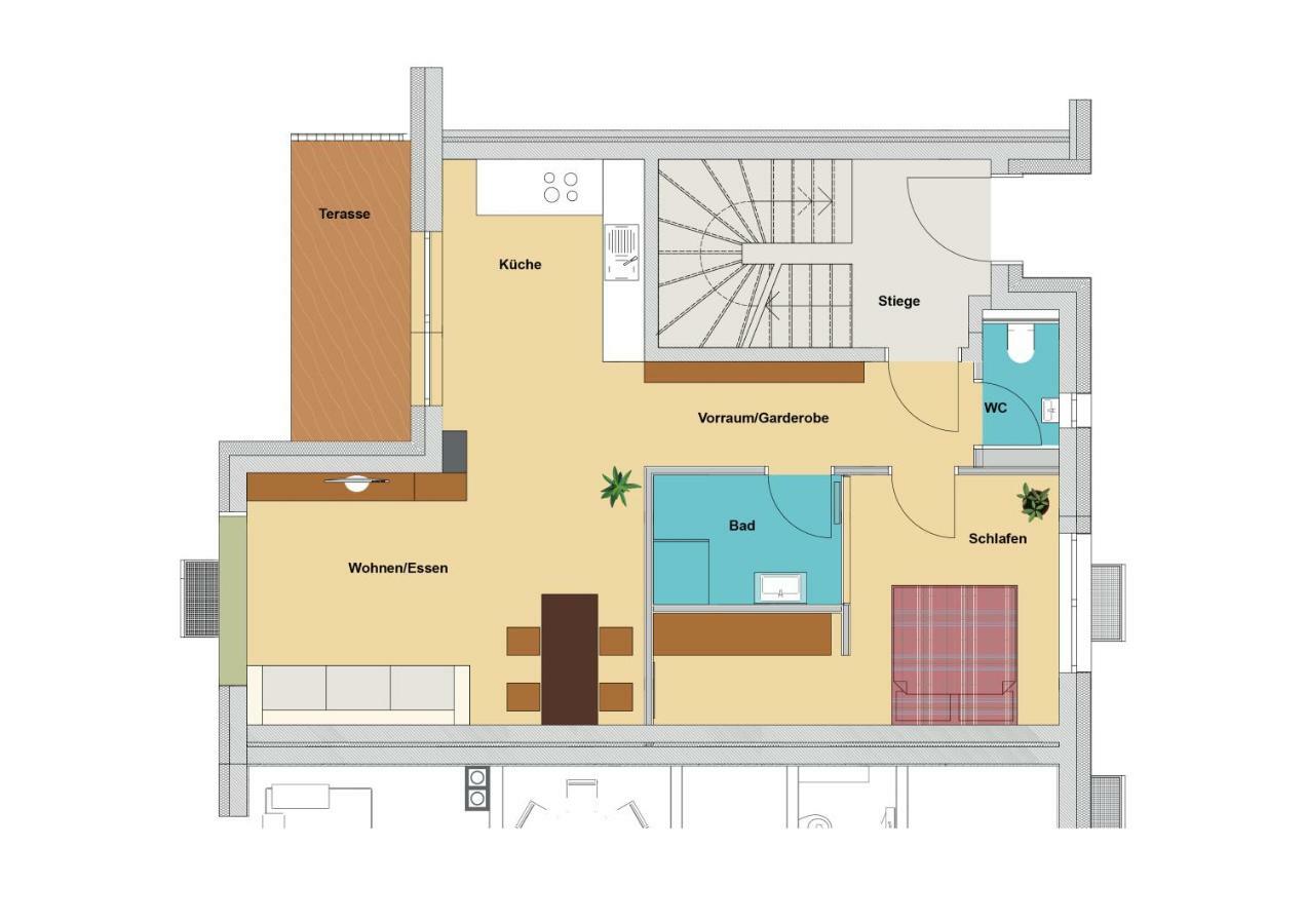 Alpennest Stubai Apartment Нойщифт им Щубайтал Екстериор снимка